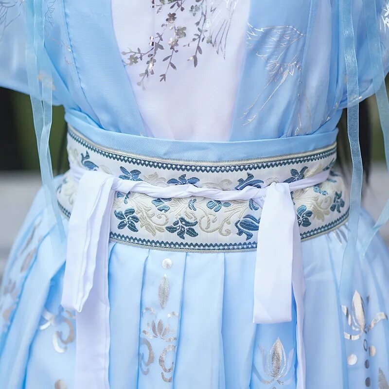 2024 sukienka do tańca dla dorosłych garnitury dla kobiet Hanfu dynastia Ming strój festiwalowy na imprezę Vintage bajki starożytny kostium Hanfu
