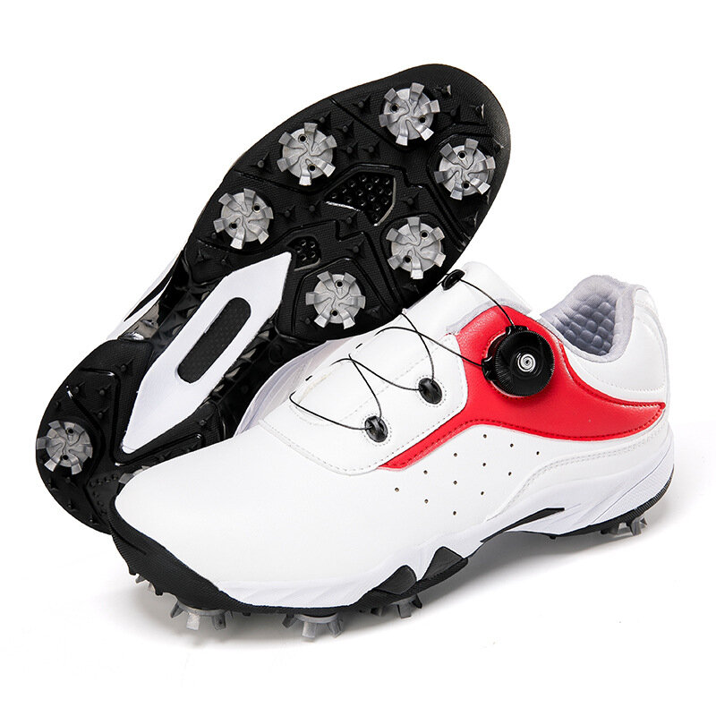 Chaussures de golf décontractées pour hommes et femmes, chaussures d'extérieur, baskets à clous Luminelace
