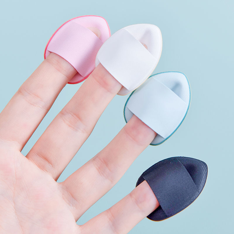 Finger Puff Mini Triangle Makeup Puff for women Super Soft Beauty Makeup Tools Suitable for Loose and Body Powder Mini Sponge