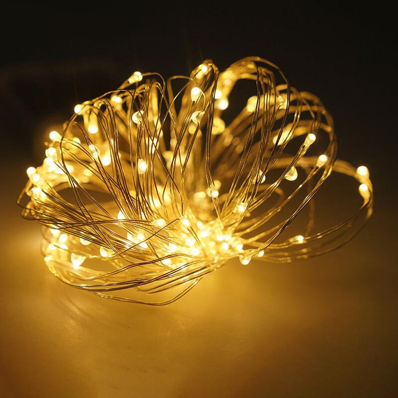 Guirxiété lumineuse LED Star String, décoration de chambre à coucher, lumière décorative, mariage, fête, rideau, lampes dégradées pour la maison