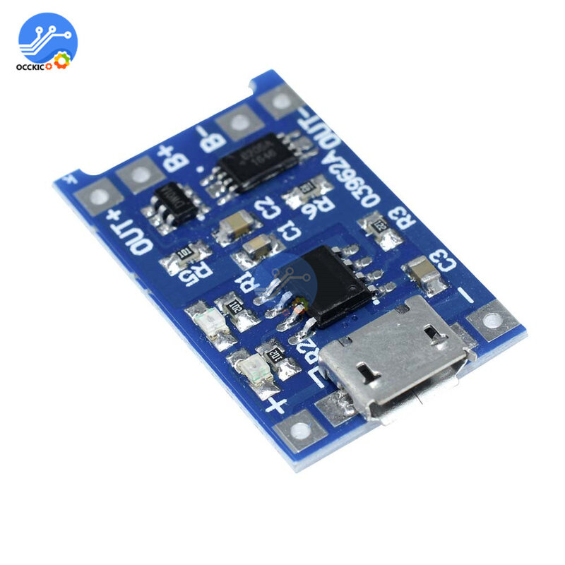 BMS 5V 1A 18650 Lithium Battery Charger Board Mini/Micro USB TYPE C Power Charging With Protection Functions