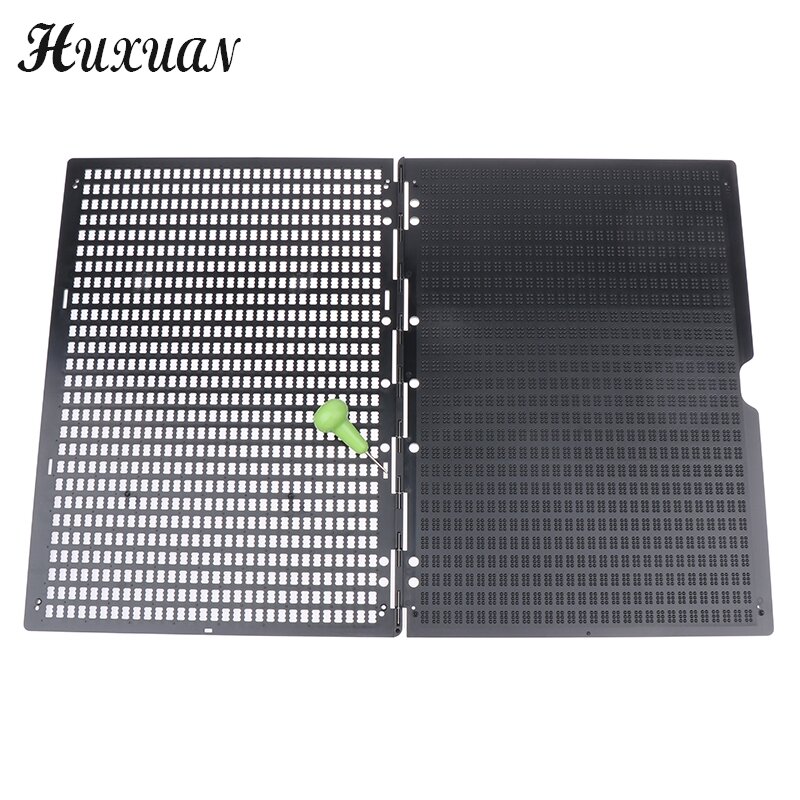 27 Lines 30 Cells Braille Writing Slate With 1 Stylus , Write Board For Blind People (Full Page) Braille Board
