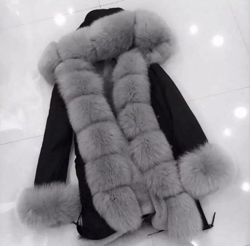 Veste chaude mi-longue épaisse pour femme, manteau ouaté à capuche, Parka Slim en coton rembourré, collection hiver 2022
