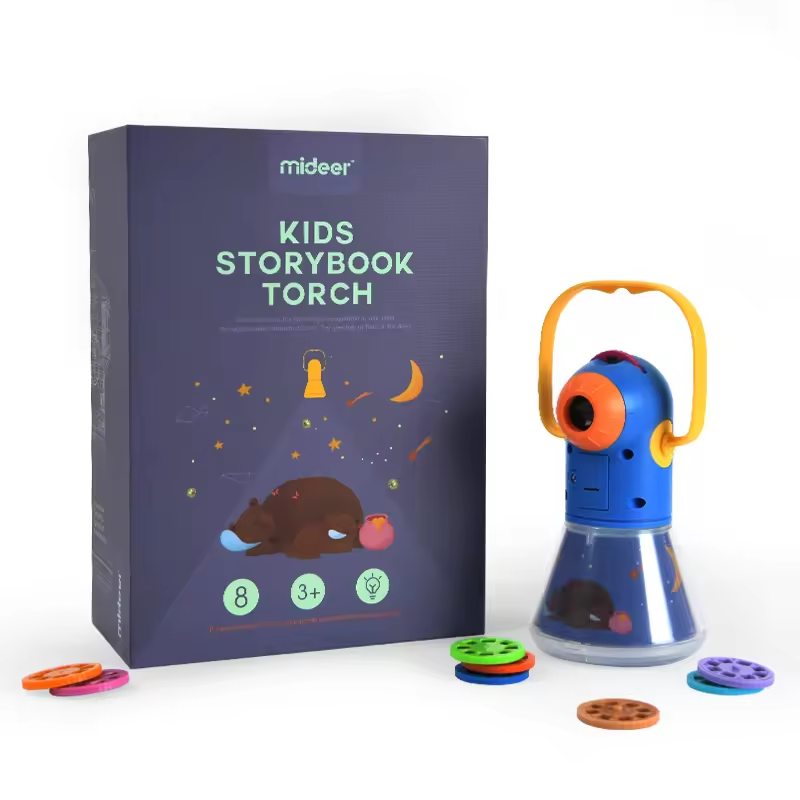 Mideer-Story projetor tocha livro com uma luz noturna, brinquedos para crianças, produtos mais vendidos, MD1103