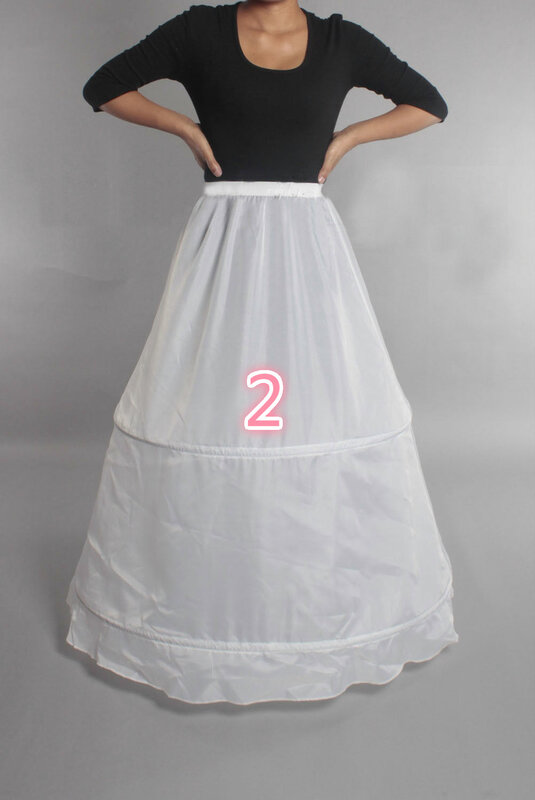 Vestido de graduación para novia, falda de aro antideslizante, enagua de boda, falda interior de crinolina