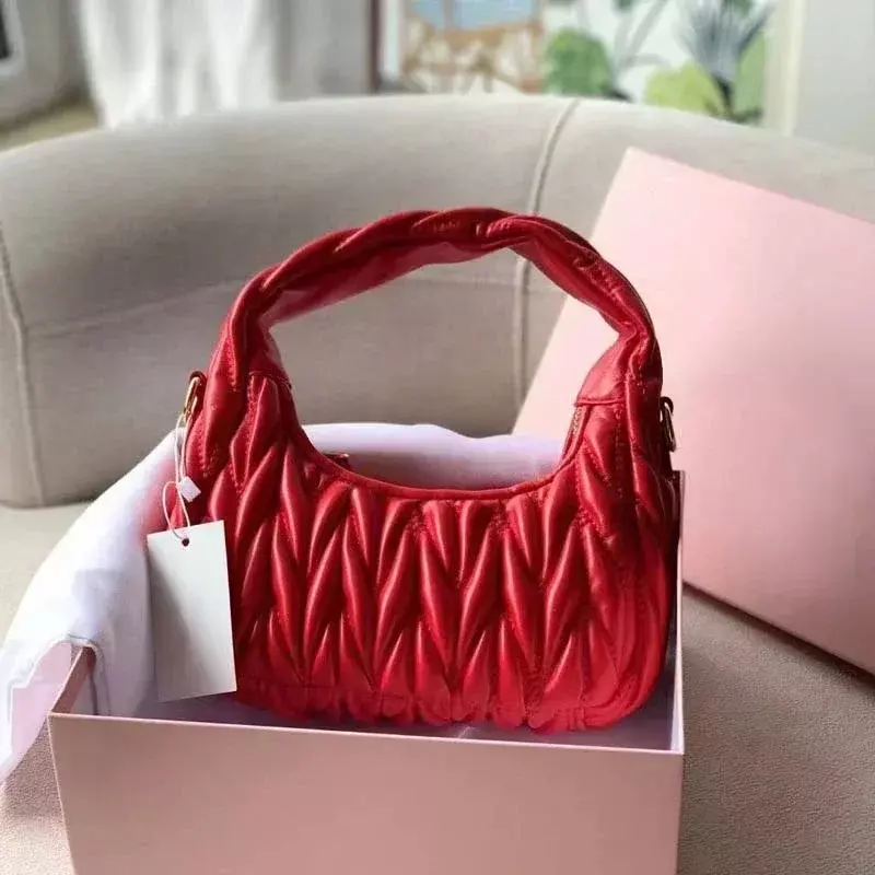 Tas tangan wanita desainer terkenal Korea 2024 tas Clutch wanita kualitas tinggi dompet bentuk awan kulit tas selempang perjalanan kantung