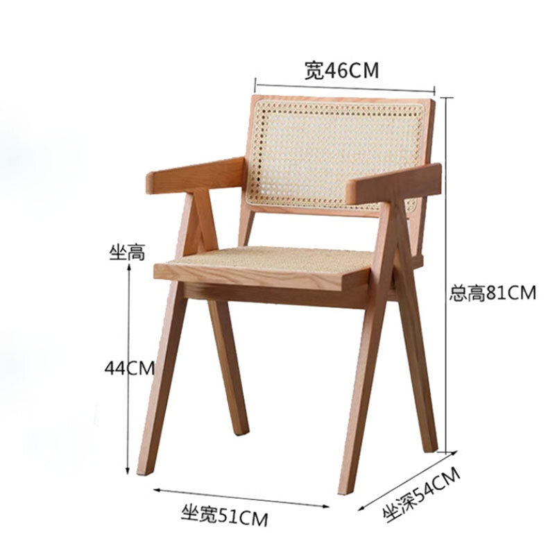 Design orientato belle sedie da pranzo bracciolo moderno sedia pigra italiana schienale Chaises minimaliste Salle Manger Furniture