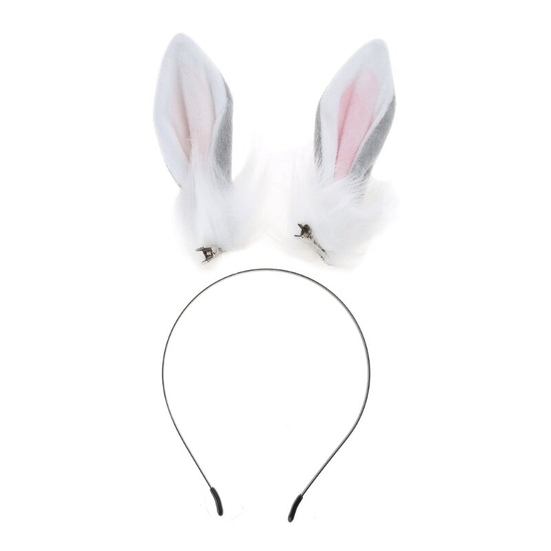 Заколка для волос с ушками кролика Пасхальная повязка на голову Пасхальная заколка для волос Заколка для волос с ушками кролика