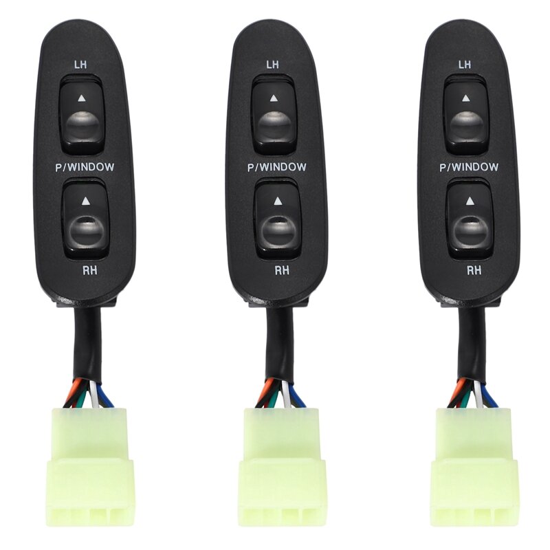 3X New Power Window Switch Fit For HYUNDAI H100 Bus 93691-43600