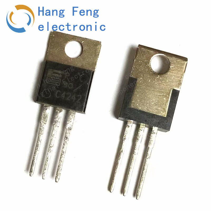 Transistor TO-220 authentique, lot de 10 pièces, impression sur soie, 2SC4242, C4242