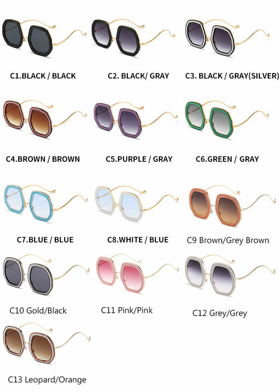 Lunettes De Soleil en cristal pour femmes, grand cadre, design rafraîchissant, luxe, lunettes De Soleil pour femmes, 2022