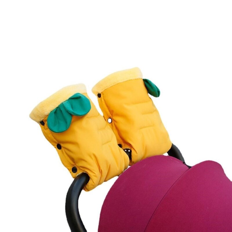 Adjustable Size Hand Warmer Soft & Comfortable Gloves for All Stroller Models