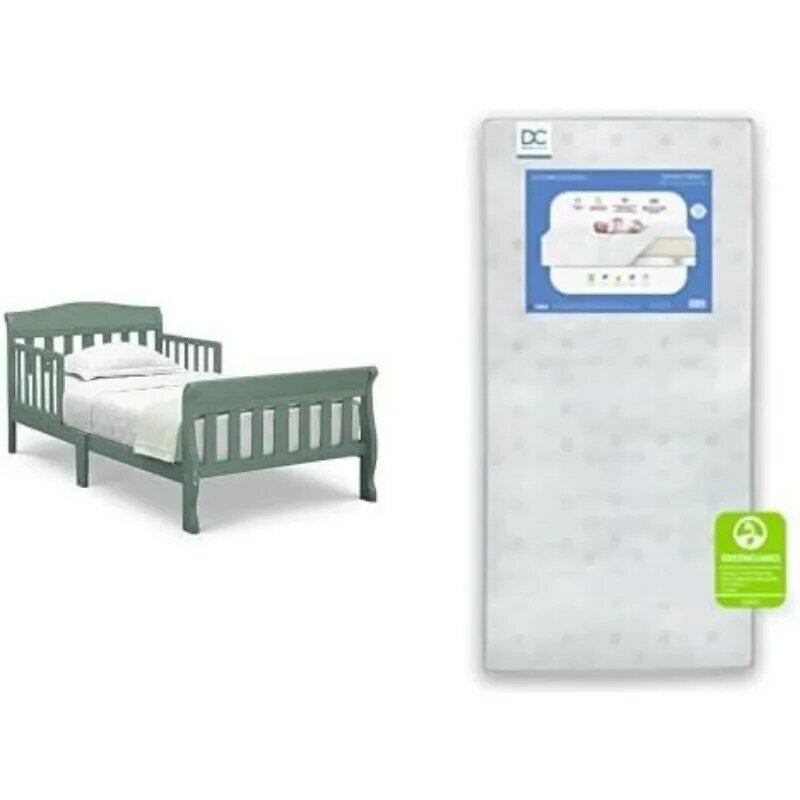 Greengard-完全な幼児用ベッド、金認定、グレー