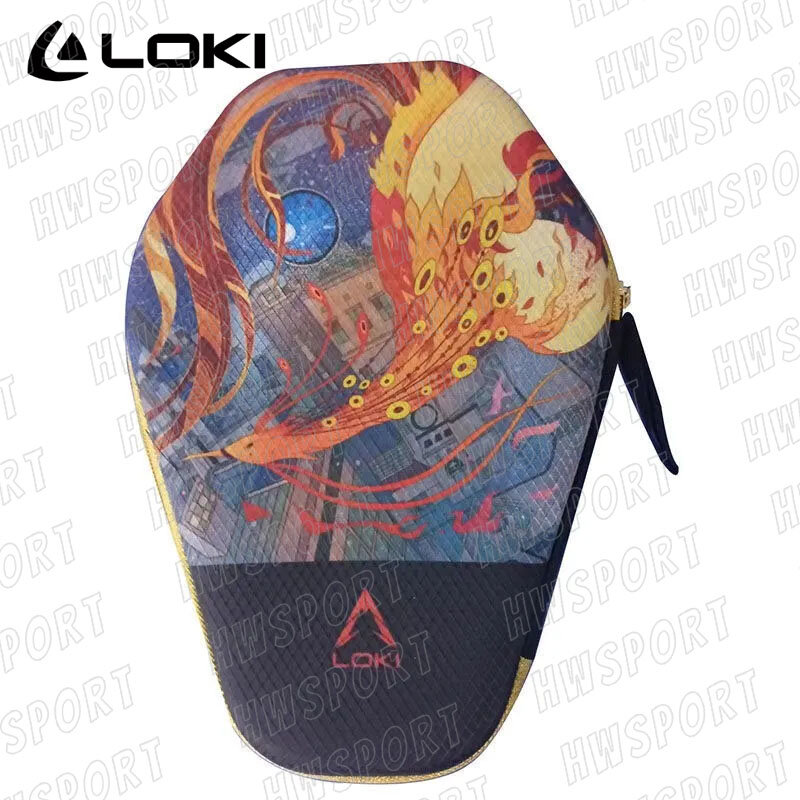 LOKI Table Tennis Racket Case Hard Shell Ping Pong Racket Paddle Cover Bag Durable EVA Inner Table Tennis Accessories