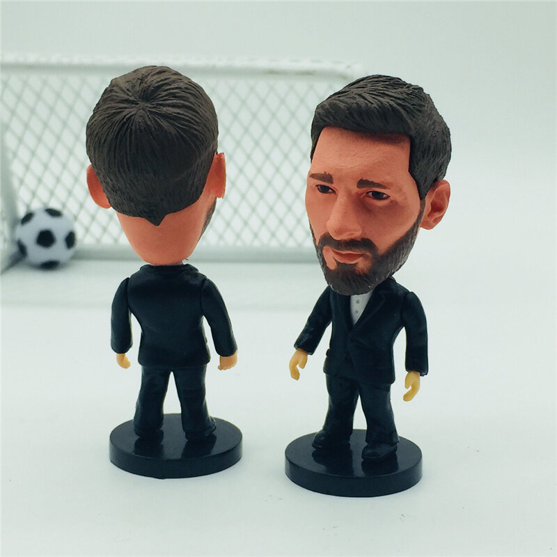 Neue 2022 Jahre Fußball 7cm Höhe Fußball Cartoon Mini Star Puppen Figuren Spielzeug Geschenk