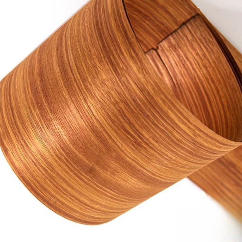 Natural Golden Sour Branch Pattern Folheado de madeira maciça, Marqueteria Art Material, L: 2-2.5m, largura 18cm, T 0.4-0.5mm