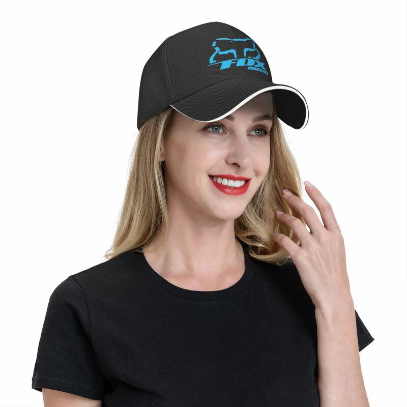 Foxs Motor Race Motocross Merch Men Women Baseball Caps Adjustable Versatile Hats Cap Casual Running Golf Headwear