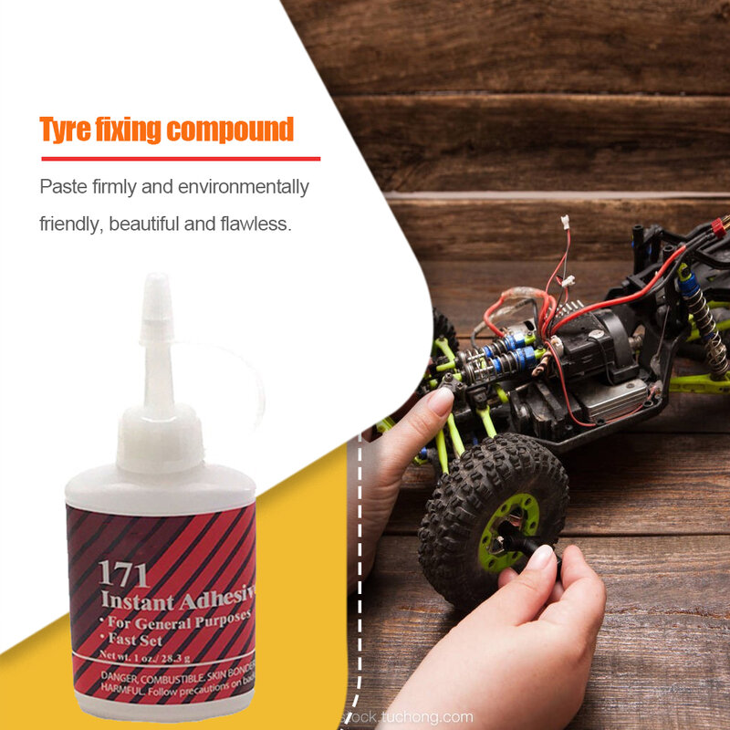 2/3/5 RC Car Wheel Metal Glue Fast Dry Anti-loose Bonding Glues Handicraft