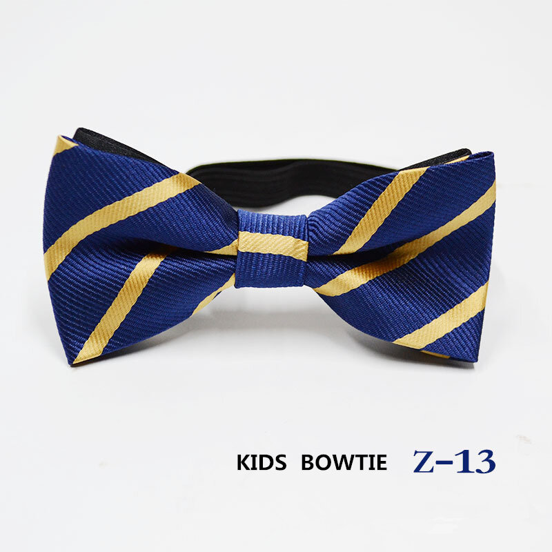 Gravata Jacquard infantil, gravata de bebê, gravata borboleta infantil, pet clássico, listrada, borboleta, cordão elástico, na moda, 53 cores