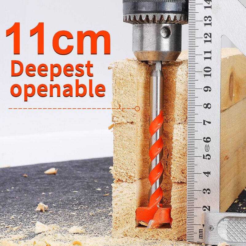 Newshark-broca de taladro para madera, cortador de agujeros autocentrante, herramientas de carpintería, brocas de vástago Hexagonal de acero de tungsteno de 16mm-25mm