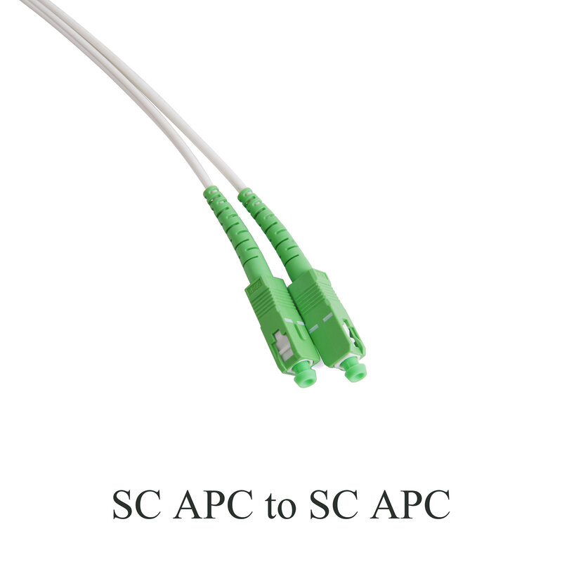 Оптоволоконный провод APC SC в SC, оптический одномодовый 1-жильный удлинитель для помещений, Simplex, преобразователь, патч-корд, 3 м/5 м/10 м/15 м/20 м/30 м