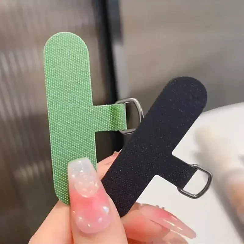 Universal Mobile Phone Anti-lost Lanyard Card Gasket Replacement Detachable Phone Hanging Cord Strap Nylon Patch Tether Pad