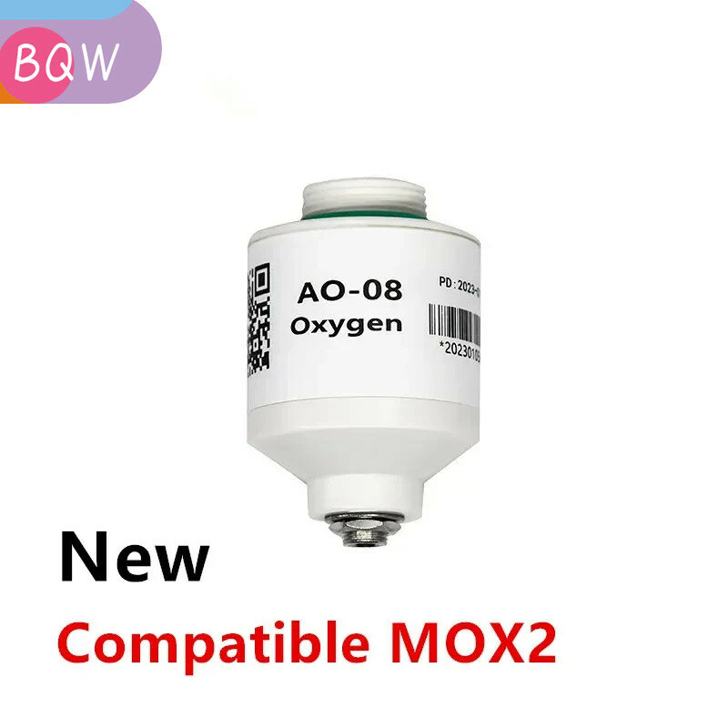 AO-08 sensor de oxígeno de rango completo, sensor de módulo de gas, detector de sonda de concentración de O2, compatible con MOX2