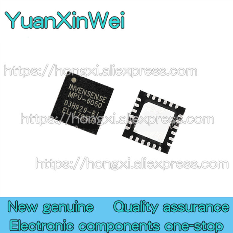 Chip de Sensor QFN24, 1 unidad, MPU6050, 3050, 6000, 6052C, 6500, 6515, 6881, 9250