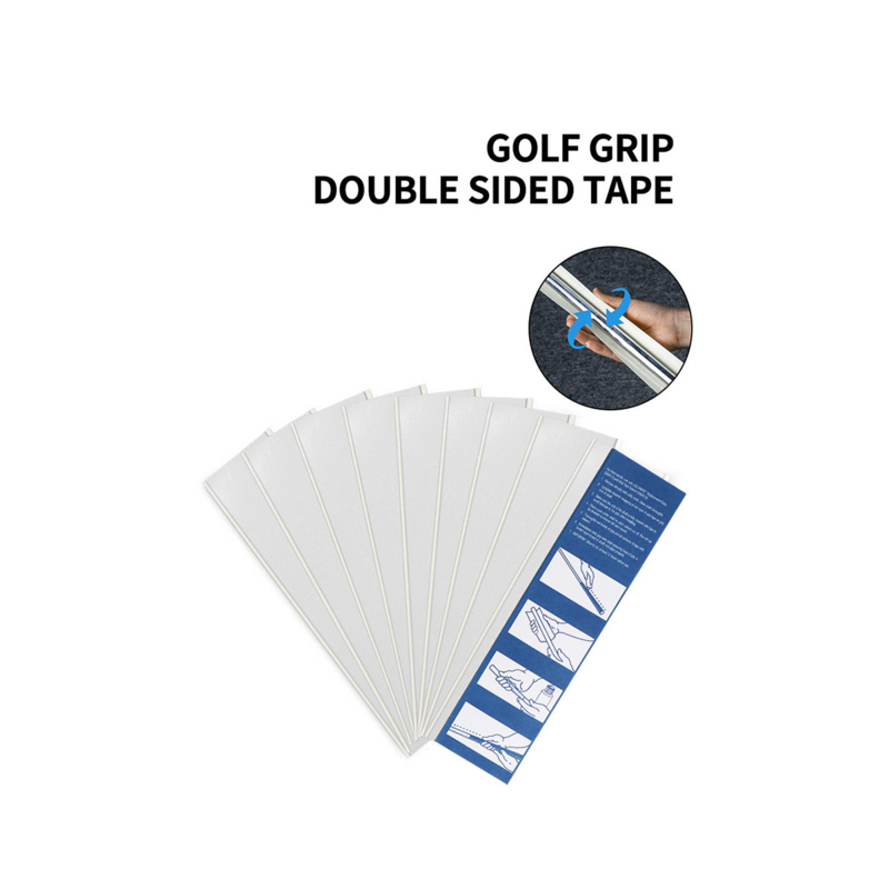 13 قطعة جولف قبضة الشريط مزدوجة من جانب نادي الغولف السيطرة قبل شرائط المطاط