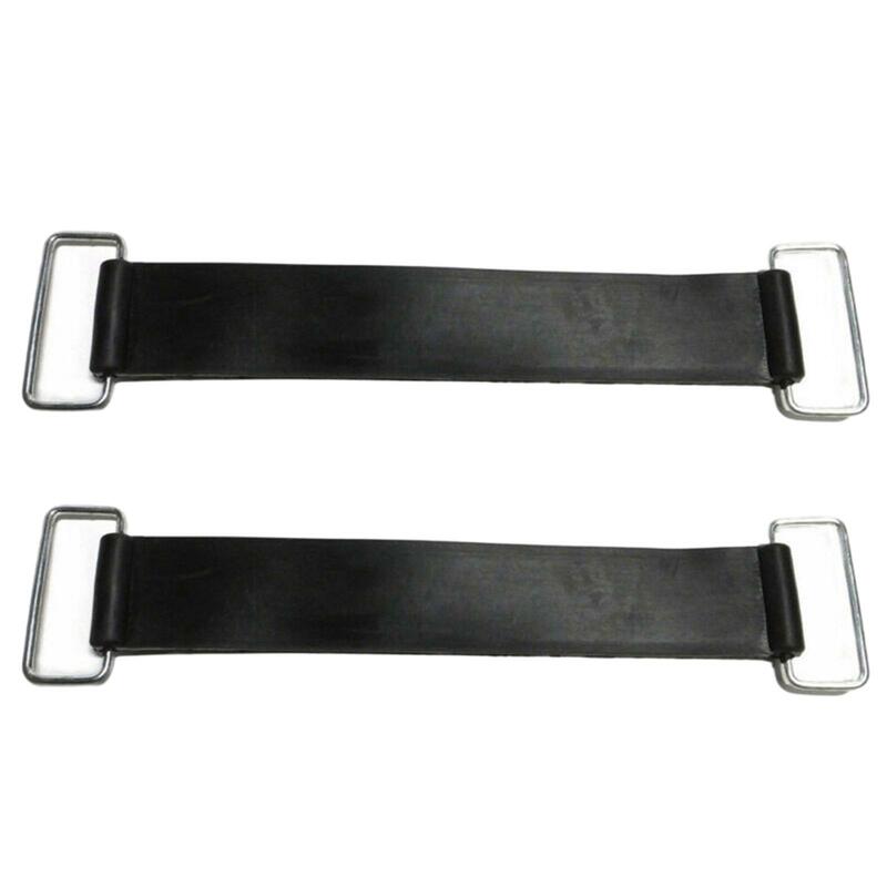 2 Pieces Battery Straps Rubber Band for Motorcycle  Car