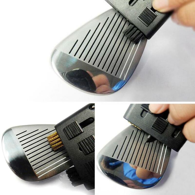 3 In 1 Golf Club Cleaner Multifunctionele Draagbare Golf Club Cleaning Tool Golf Accessoires