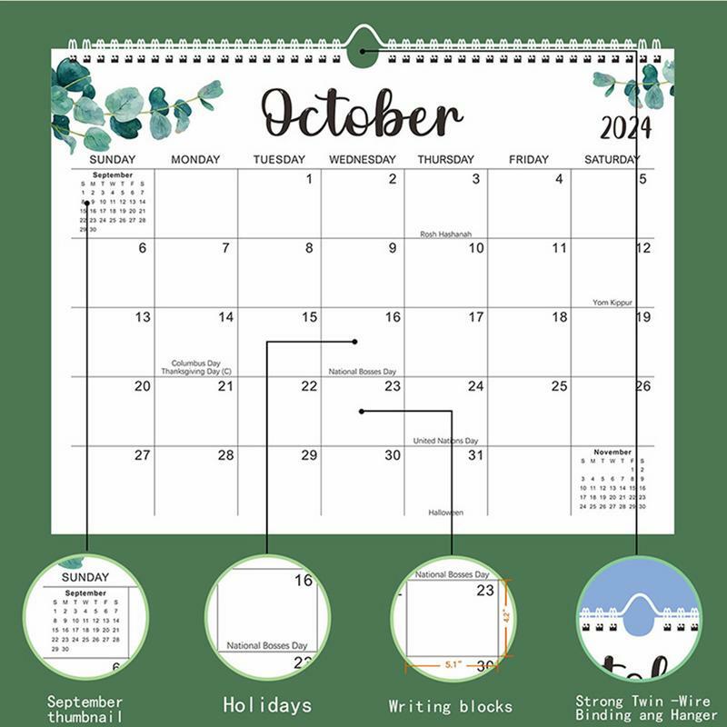 2024-2025 kalender 18 bulanan perencana kalender meliputi Januari 2024 sampai Juni 2025 18 kalender dinding bulanan untuk Mudah
