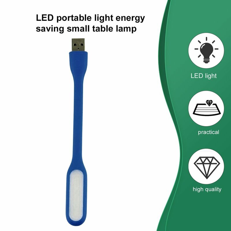 Mini lampe LED USB Portable, Flexible, pour ordinateur Portable, Notebook, PC, Power Bank, tendance