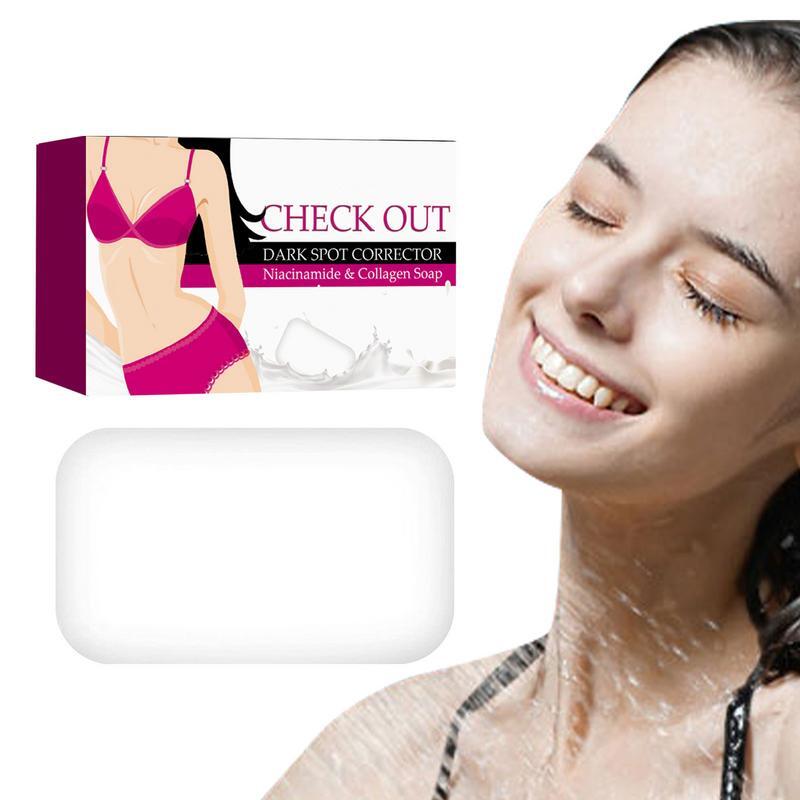 Skin Lightening Soap Elbow Soap Brightening Soap For Face Natural Glowing Skin Plant Essence Oil Extraction Daily Moisturizer