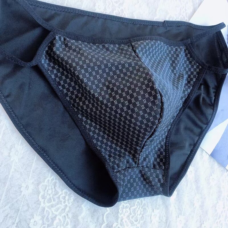 New Sexy Bag Men's T-Back Large Size U Convex Personality Men's Single and Double Line Briefs Combination Men Sexy Underwear