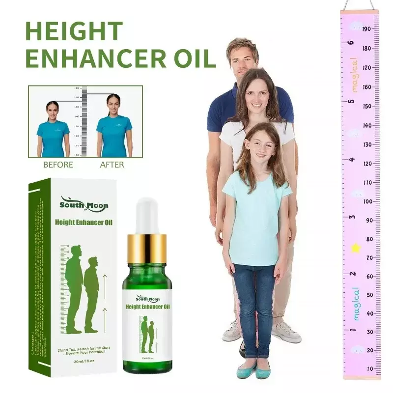 Эфирное масло для увеличения роста и поддержания роста костей, травяное Расслабляющее массажное масло для ног для детей и взрослых