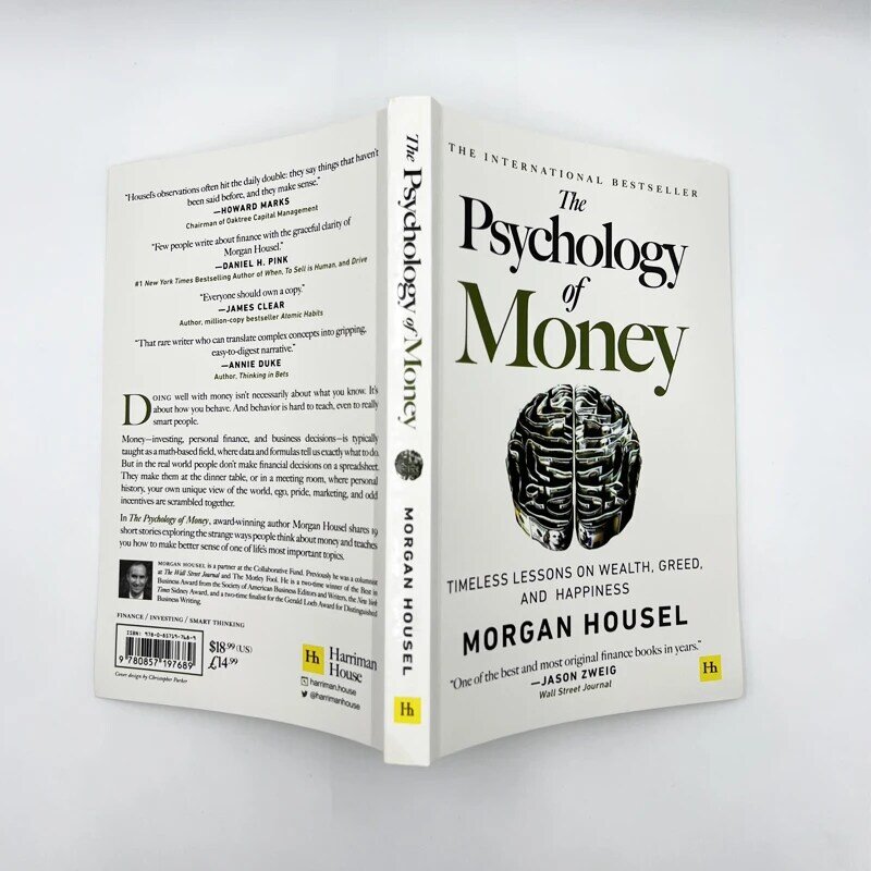 Timeless Lessons on Wealth, Greed, and Happiness Finance Books for Adult The Psychology of Money