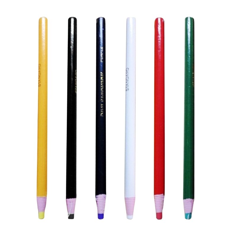 Set pennarelli Matita colorata staccabile per grasso per bambini Pennarello per cera cinese per marcatura 96BA