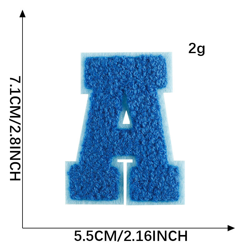 DIY Letter Embroider Patch for Clothing Hat Pants Jean Fabric Sticker Fast Iron on Towel Badge Label Bag Hat Shoes Accessories