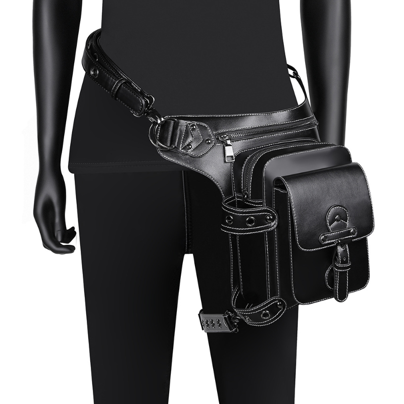 حقيبة خصر بتصميم شخصية Y2K من Chikage حقيبة الخصر لقيادة الدراجات النارية على الطراز الأوروبي الأمريكي
