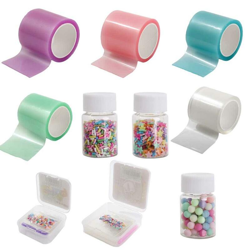 Nano Adhesive Magic Bubble Tape DIY Craft Pinch Toy, Blowing Bubble Set, Nano Glue Kneading, Presentes de aniversário