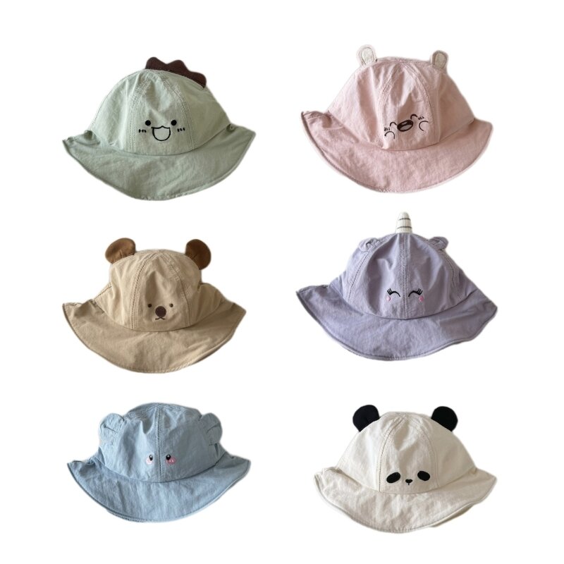 Sombrero para para niños, sombrero transpirable para bebé, sombrero y flexible, sombrero pesca secado rápido