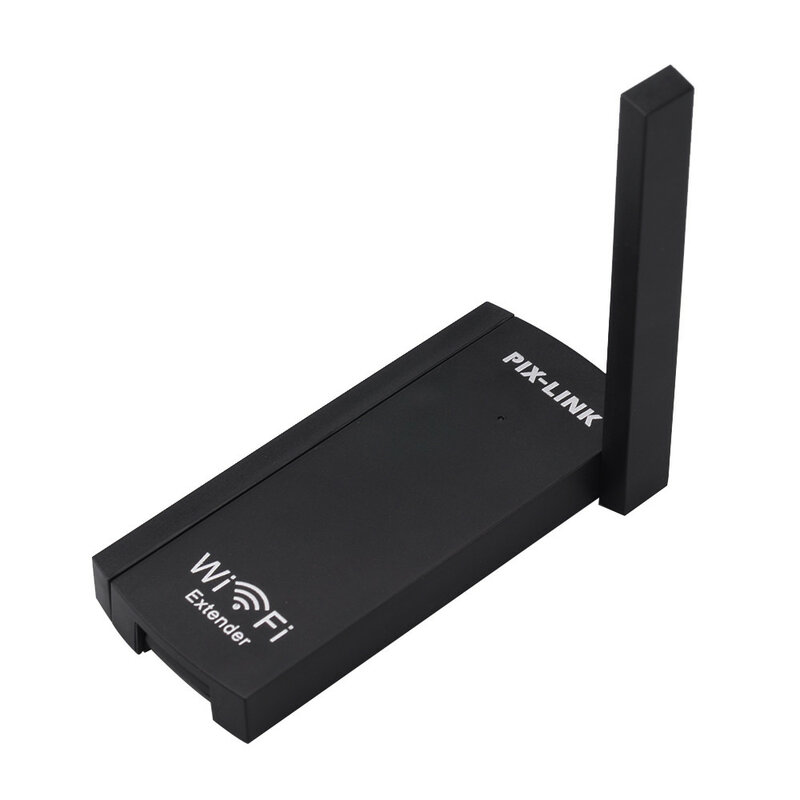 Penguat sinyal Wifi nirkabel USB, Repeater Range Extender antena ganda 300Mbps 802.11n untuk Router rumah