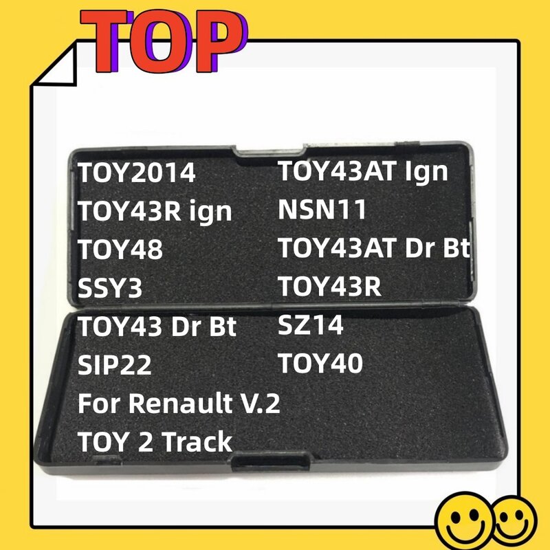 Meist verkauftes lishi 2 in 1 2 in1 werkzeug mit8 mit11 fo38 cy24 nsn14 toy43 toy43at toy43r toy38r dwo4r dow5 ch1 hu87 für autos chl üssel