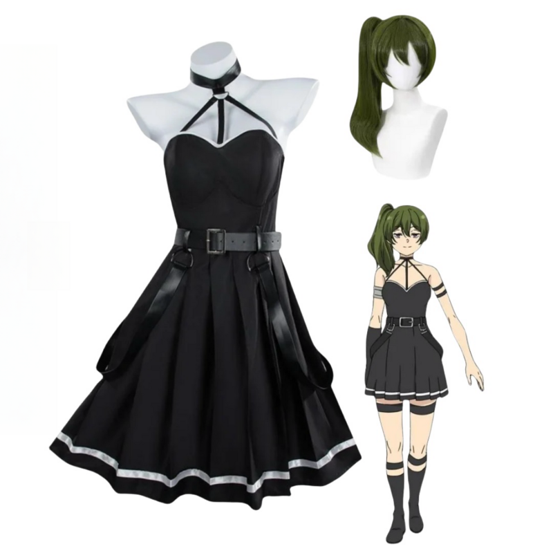 Anime Frieren at the Funeral Ubel Cosplay Costume parrucca Frieren Beyond Journey End Sousou No Dress