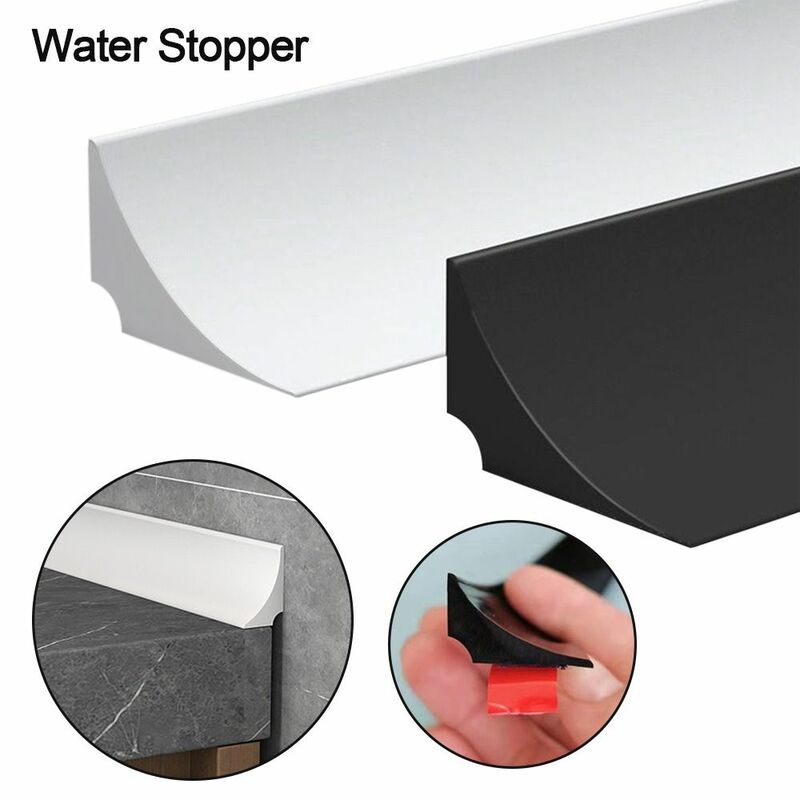 Bathroom Accessories Dry and Wet Separation Door Bottom Sealing Strip Water Retaining Strip Water Stopper Self-Adhesive