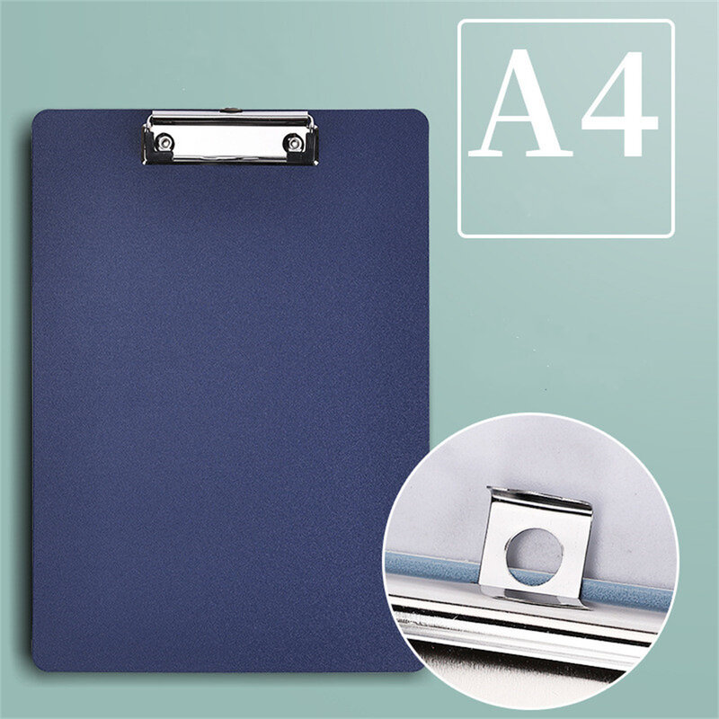 A4/A5 matowy Folder papierowy schowek notes szyna klips do notatek deska teczka na dokumenty materiały biurowe szkoły
