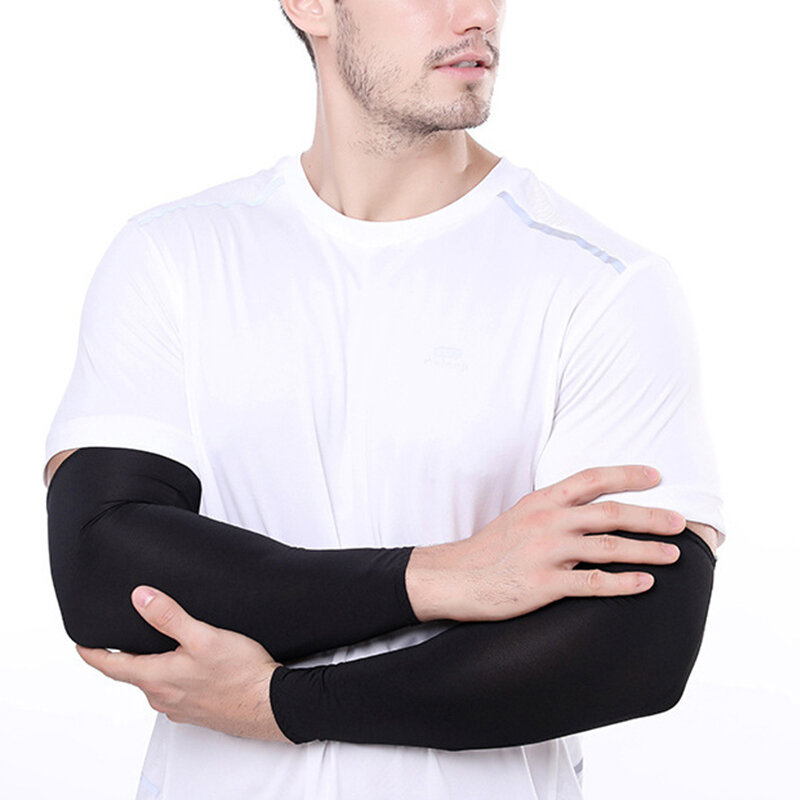 UV Protection Arm Sleeves, Sunscreen Bands, Capas, Oversleeve, Ciclismo, Dirigir, Correr, Voleibol, Moda
