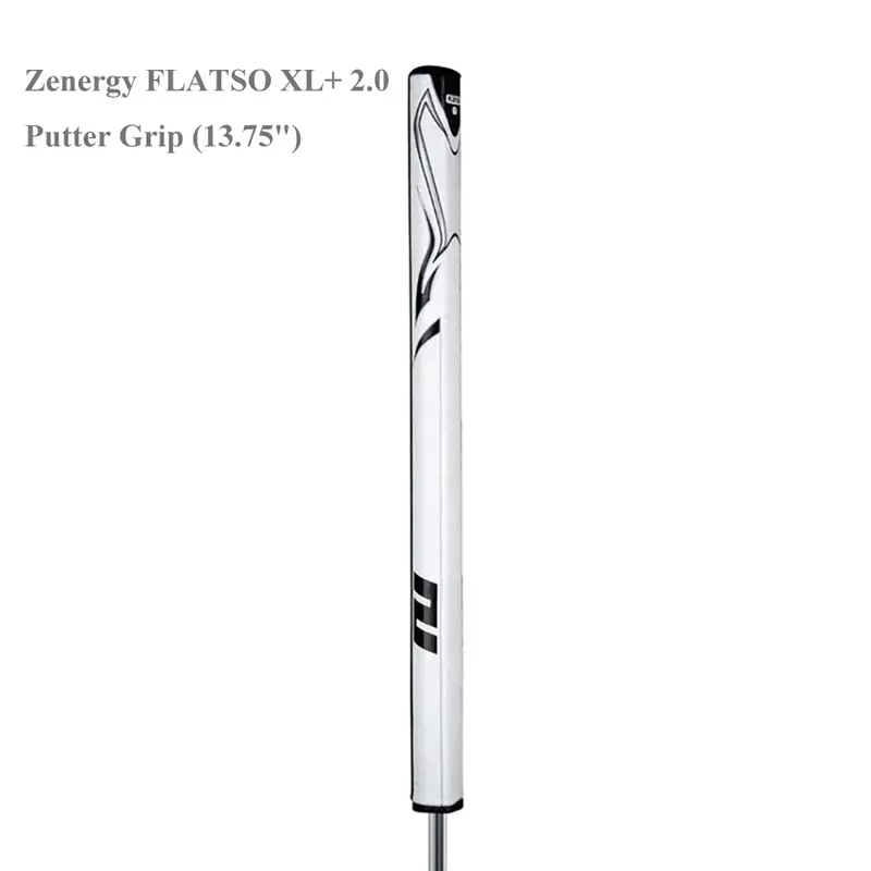 Pegangan Golf Putter Zenergy Flatso XL 2.0 Grip (13.75 ") ringan umpan balik tinggi pegangan Putter Golf untuk pria wanita gratis pengiriman