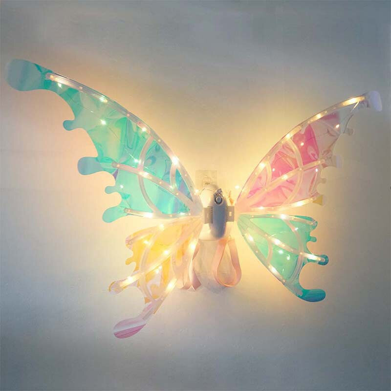 엘프 편리한 다채로운 조명, 작고 가벼운 자유로운 조정, 아름답고 귀여운 쾌락 장난감, 아늑한 나비